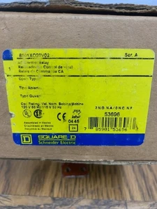 Relé de Control SQD 8501XO20V02 "Nuevo" 2P 20A 120VAC Serie A ¡Envío Rápido! - Imagen 1 de 5