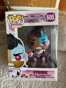 Funko Pop! TELEVISIONE TEENTITANS GO! TEEN TITANS GO! CYBORG 605 - Foto 1 di 5