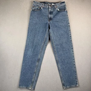 Vintage Levis 550 Jeans Herren 30x30 Blau Made in USA Relaxed Tapered 90er Etikett 34x31 - Bild 1 von 12
