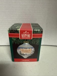 Hallmark Andenken Großeltern Weihnachten 1991 Ornament - Bild 1 von 2