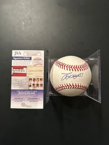 Jace Laviolette Autographed Signed Baseball ROMLB Cleveland Guardians JSA Cert - Picture 1 of 2