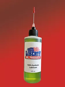 100% Synthetic Oil for lubricating Pocket Watches-4 ounce Bottle - Picture 1 of 3