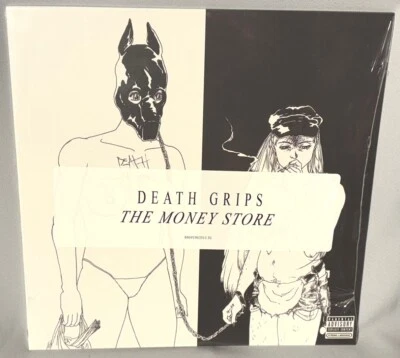 LP DEATH GRIPS The Money Store (VINYL, 2012) NEW MINT SEALED Foto 1 de 2