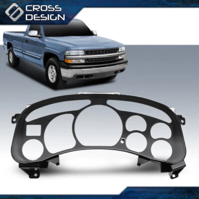 Cuadro de instrumentos LENTE apto para 99-02 Chevy Tahoe Silverado 1500 Yukon Sierra  Foto 1 de 4