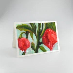 Carolina Reaper Chilli's - A5 High Quality 312gsm Blank Greetings Cards - Picture 1 of 4
