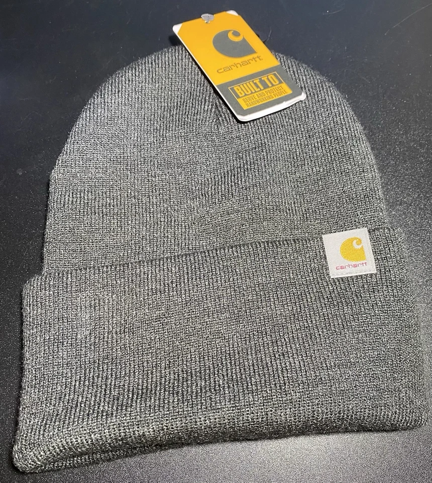 Carhartt ® Beanie часы крышка 2.0 CT104597 серый OneSize новый с ярлыками - Изображение 1 из 3