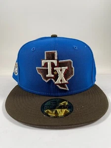 "Gorra Ajustada Talla 7 1/4 - New Era 59Fifty Sombrero Club ""Texas Rangers" - Imagen 1 de 4