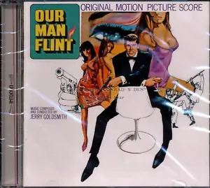 Jerry Goldsmith "OUR MAN FLINT / IN LIKE FLINT" score Intrada Ltd CD SEALED - Picture 1 of 2