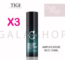 X3 TIGI CURLS ROCK AMPLIFIER CATWALK CREMA CAPELLI RICCI DEFINITI E SEPARATI