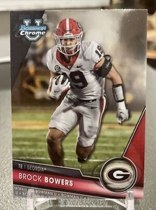 2023 Brock Bowers Bowman Chrome U Base #50