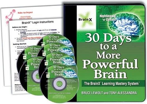 30 Days To A More Powerful Brain - Audio CD - VERY GOOD Foto 1 de 1