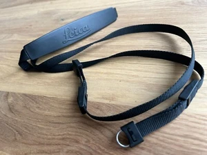 Leica Gurt M + R Trageriemen schwarz / Carrying strap. Tragegurt. - Bild 1 von 5