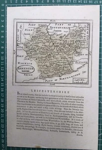 1787 Antique Map; Leicestershire after Francis Grose / John Seller - Picture 1 of 2