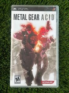 Metal Gear Acid PSP | Manual & Case ONLY | Sony PlayStation Portable