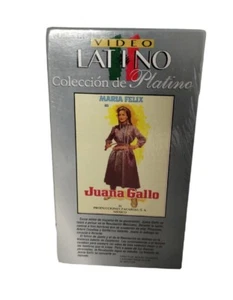 Juana Gallo Maria Felix RARE VIDEO Vhs Tape Coleccion Platino Vol VIII 2 Tapes - Picture 1 of 4