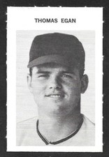 1972 MILTON BRADLEY  Tom Egan  CHICAGO WHITE SOX  EX-MINT  A