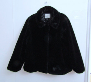 george black fur coat