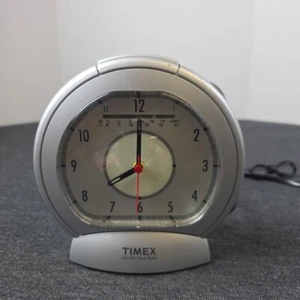 TIMEX T317S AM FM Radio Analog Style Alarm Clock Vintage - Picture 1 of 5
