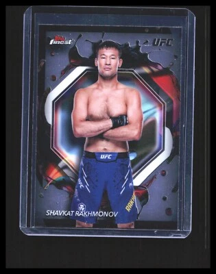 2024 Shavkat Rakhmonov - Topps Finest UFC #230 RARE Welterweight  - Image 1 of 3