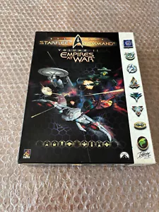 Star Trek Starfleet Command 2 Empires at war PC Big Box alemán completo embalaje original - Imagen 1 de 8