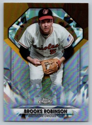 2022 Topps Chrome Update Series - Diamond Greats Chrome #DGC-28 Brooks Robinson - Image 1 of 2