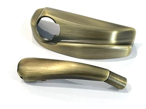 ROTO X-DRIVE LH ANTIQUE BRASS X15 COVER X10 HANDLE KIT OP06 for WINDOW OPERATOR - Picture 1 of 8