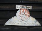 Vintage Bowes seal fast aluminium sign, tyre and tube repairs