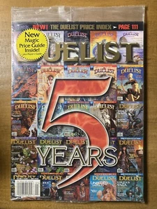 MTG ✨SEALED DUELIST MAGAZINE 5th ANNIVERSARY EDITION #33 ✨MINT w/Inserts + Guide - Picture 1 of 2