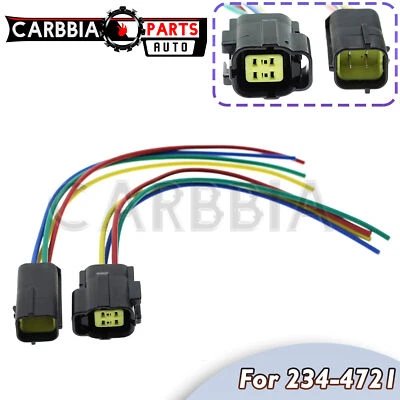 Sensor de oxígeno O2 hembra macho conector enchufe coleta 4 vías 234-4721 para Nissan Foto 1 de 4