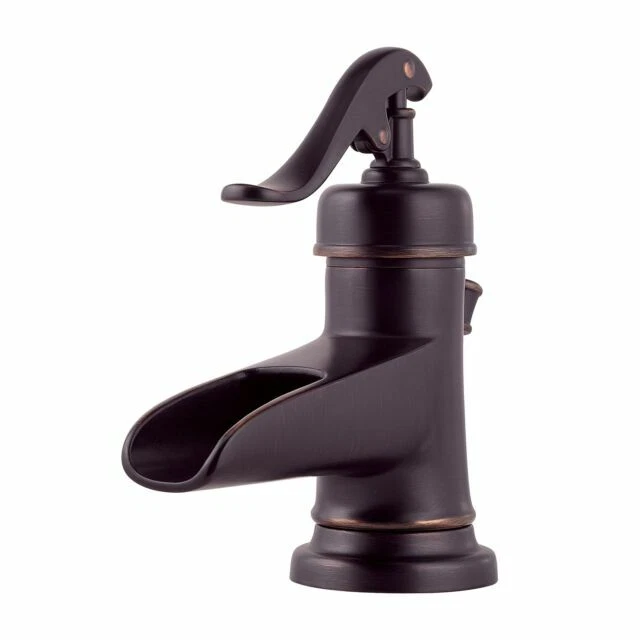 Pfister LF-M42-YPYY Ashfield Single Control Bathroom Faucet - Tuscan Bronze