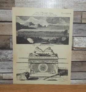 Antique Engraving Print Noahs Ark Covenant 18h-19th Century Andrew Bell Original - Picture 1 of 4