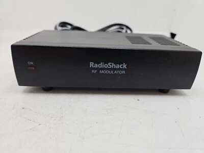 Radio Shack RF MODULATOR 15-1214, 4.5 Watt Antenna to TV Audio Video Converter - Image 1 of 4