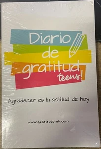 Diario de Gratitud Teens! Agradecer es la actitud de hoy LIKE NEW - Picture 1 of 6