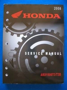 2008 ARX1500T3 T3D Honda BRAND NEW Service Shop Repair Manual - Picture 1 of 6