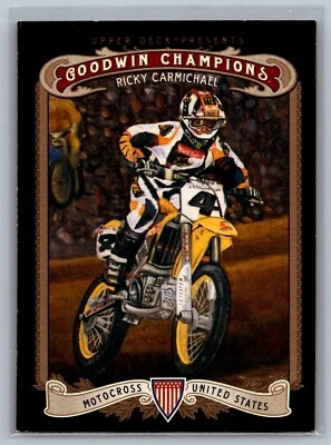 2012 Upper Deck Goodwin Champions Ricky Carmichael #122 - Image 1 of 2