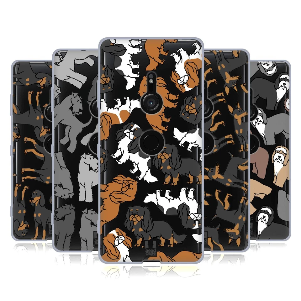 FUNDA HEAD CASE DESIGNS RAZA PERRO PATRONES 14 GEL SUAVE PARA TELÉFONOS SONY 1 Foto 1 de 4