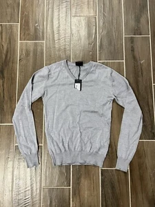 Galvin Green Herren Größe XS Wollmischung Grau V-Ausschnitt Langarm Pullover Neu mit Etikett - Bild 1 von 5