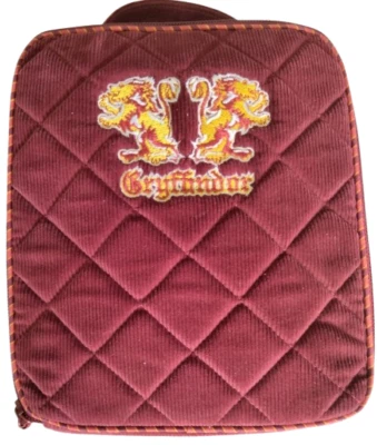 Harry Potter Vera Bradley Gryffindor Pana Roja Hogwarts Almuerzo Saco Nuevo con Etiquetas Foto 1 de 4