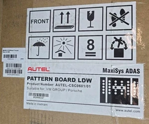 Autel CSC0601-01 MaxiSys ADAS MA600 Pattern Board LDW Calibration Target - Foto 1 di 2