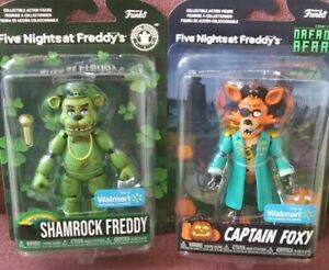 FNAF Shamrock Freddy & Captain Foxy Lot 2x 💎 NEW EXCLUSIVES