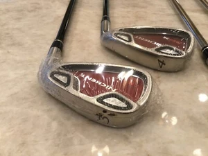 Nickent 3DX irons NEW in shrink wrap 3,4 regular flex, 6,G,P steel UNIFLEX - Picture 1 of 7