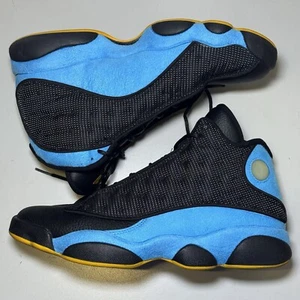 MINT! Air Jordan 13 Chris Paul 823902-015 - US Size 9.5 Black/Blue/Yellow Used - Picture 1 of 21