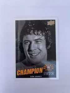 2023-24 Upper Deck Boston Bruins Centennial Capturing a Champion #CC16 Don Awrey - Picture 1 of 2