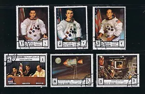 = Apolo 17 - Órbita - Cernan Evan Schmitt, Juego completo espacial de 6 q20 - Imagen 1 de 1
