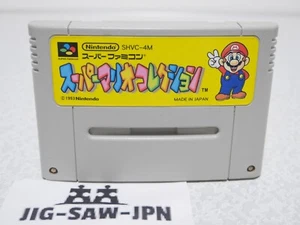 Nintendo Super Mario Collection Super Famicom SFC SNEC Tested from Japan - Picture 1 of 5