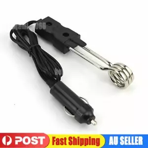 12V Car Water Heater Boiler Element Portable Immersion Car Coffee Tea Maker - Picture 1 of 6