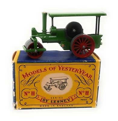 Matchbox Y11 Aveling & Porter Steam Roller Issue 3 Models o Yesteryear MoY C Box - Bild 1 von 4