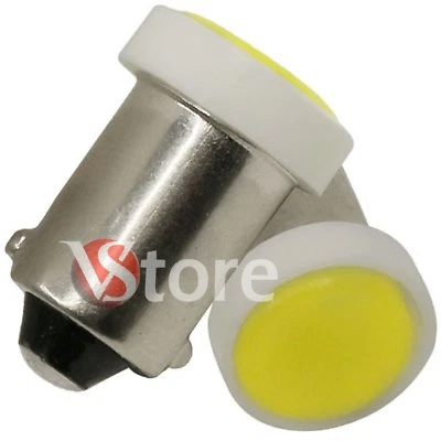 2 Lampade LED T4W BA9S COB BIANCO Luci Posizione Baionetta H6 Auto Moto Car 12V - Immagine 1 di 4