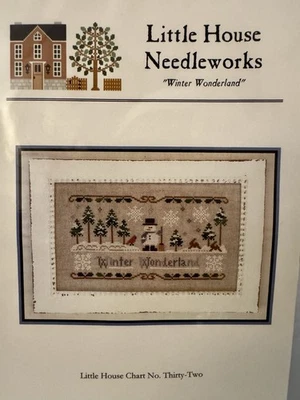 Little House Needleworks Winter Wonderland Cross Stitch Pattern - Image 1 of 2