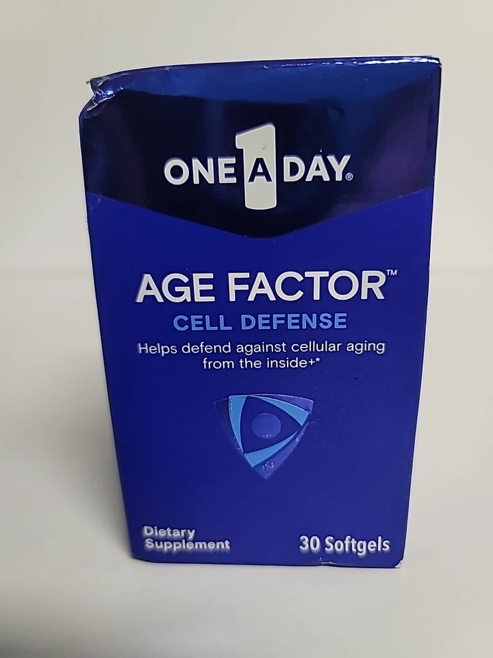 ONE A DAY AGE FACTOR DEFENSA CELULAR 30 CÁPSULAS BLANDAS CADUCIDAD 02/2026 NUEVO Foto 1 de 1